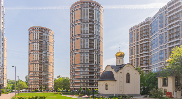 Апартаменты Квартира Коломяжский проспект 13к3