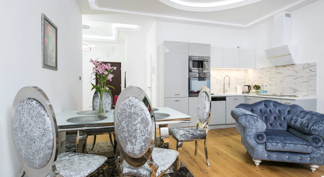 Апартаменты с балконом Апартаменты Otium Old Town Łobzowska Residence