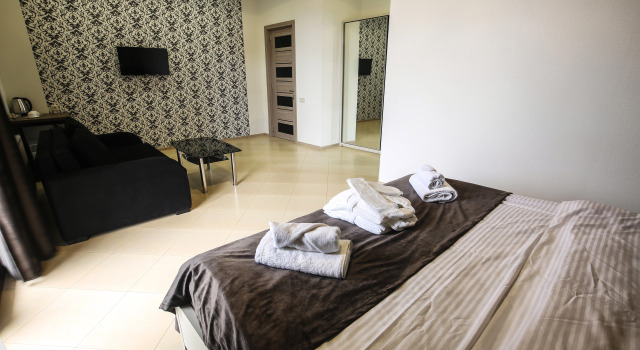 Номер Deluxe с балконом и с видом на горы Tbilisi Sea Hotel