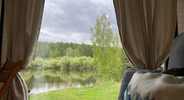 Closer to the Stars Double House with view Ural Glamp Glamping