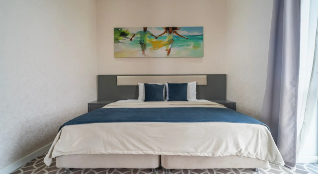 Suite (Building 1) doppia con balcone e con vista mare Грейс Аква Вилла