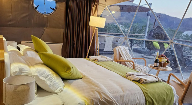 Семейный номер Deluxe с видом на город Глэмпинг EcoHouse by Art Hotel