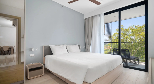 Апартаменты с 2 комнатами с красивым видом из окна Апарт-отель Cassia Residences in Laguna by Banyan Living