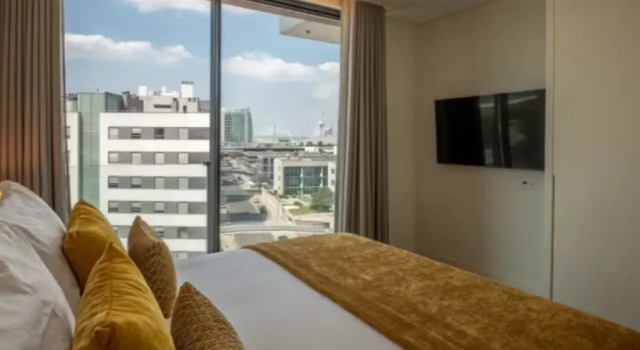 Апартаменты Deluxe Superior с 3 комнатами с балконом Martinhal Lisbon Oriente