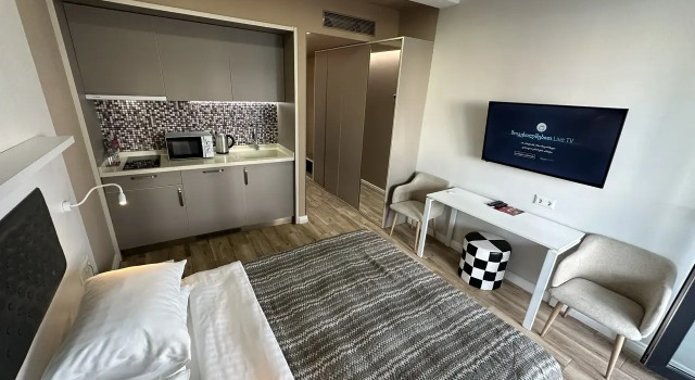 S Vidom na Pervoy Linii Morya v 5* Apart-Otele (novy Batumi, Tsentr Naberezhnoy) (13) Apartments, Book Apartment Batumi 
