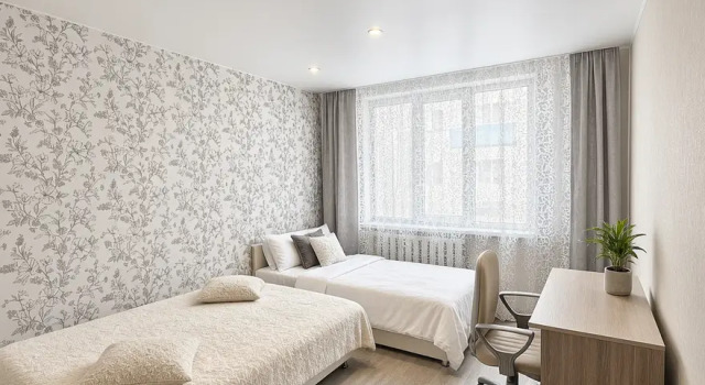 3-Kh Komnatnaya Na Gorykogo 5 Flat, Rezerwuj Apartament Hotele w Chaykovsky z parkingiem, Parking