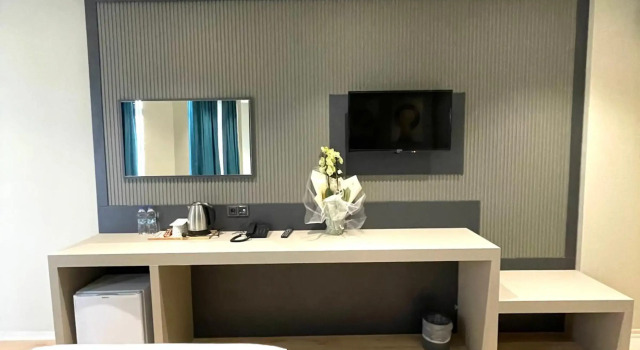 Трёхместный семейный люкс с балконом Sky Luxe Hotel Konyaaltı