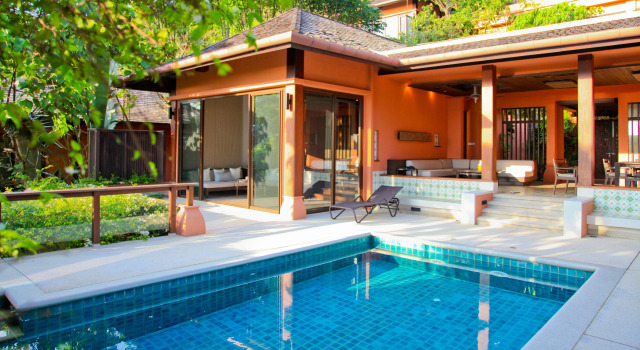 Люкс с 2 комнатами с видом на сад Sri Panwa Phuket Luxury Pool Villa Hotel
