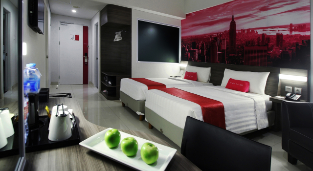 Двухместный номер Deluxe Отель Favehotel Sudirman, Pekanbaru