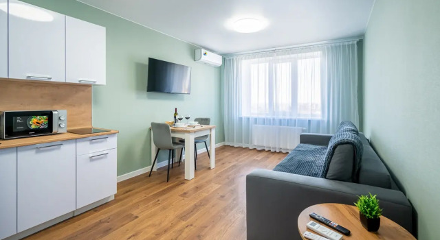Privi House V Serdtse Goroda Flat, Prenota Appartamento Hotel a Udmurtia con parcheggio, Parcheggio