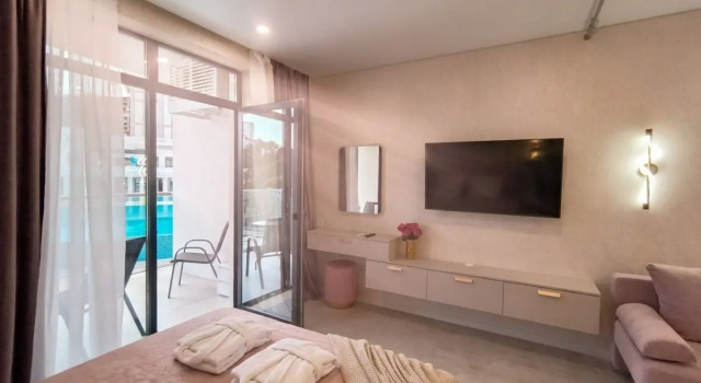 Dizaynerskaya Studiya Stil Art Nezhnaya Roza Apartments, Varaa Huoneisto Asunnot kohteessa Krim, Huoneisto
