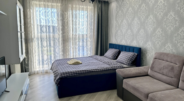 Двухместные апартаменты Luxury с балконом и с видом на город Апартаменты FOKsea