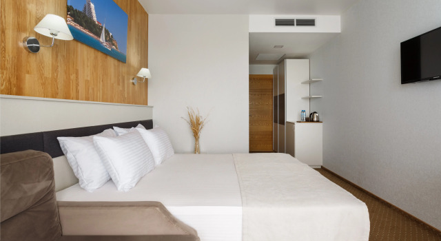 Двухместный номер (Корпус 1) Стандарт с балконом Отель Sunmarinn Resort hotel