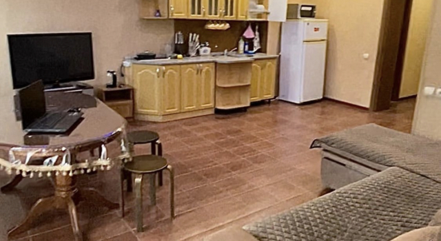 Апартаменты с 3 комнатами с балконом и с красивым видом из окна Квартира dombay_apartment