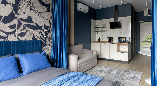 Prim rooms Aura Dark Jungle Apartment, Buchen Sie Ferienwohnung Wladiwostok 