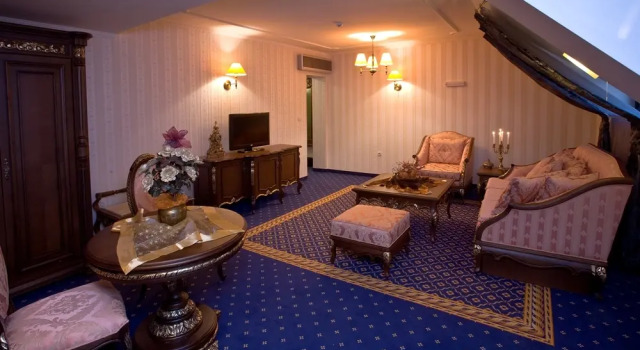 1 soveværelse i lejlighed med altan med udsigt Hotel Chinar