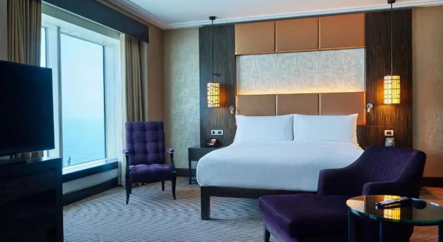 Двухместный номер Делюкс с видом на море Hilton Baku