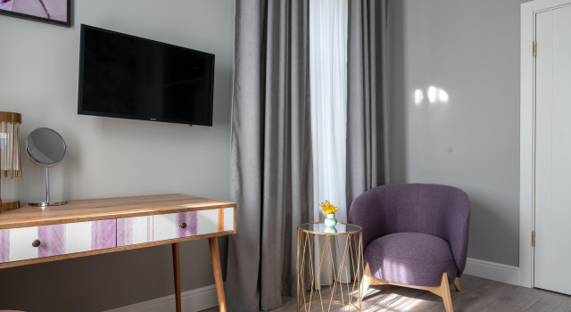 Komfortní Dvoulůžkový s manželskou postelí pokoj Amato Hotel