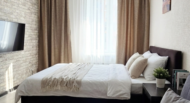 ZHK Vesna Park Vesna Konditsioner Wi-Fi Flat, Prenota Appartamento Hotel economici a Tatarstan