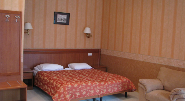 Семейный люкс с красивым видом из окна Санаторий Resort im Sechenova