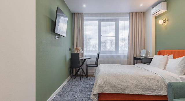 Apartment Novaya Studiya Sovremennaya Kukhnya S Pmm Dlya Molodykh I Kreativnykh- Nomer 316, Book Lejlighed Novaya Nisjnij Novgorod