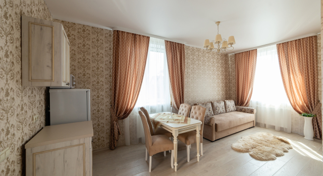 Люкс с балконом и с красивым видом из окна Отель Villa Sarra