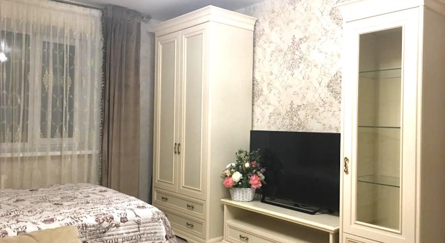 Двухместные апартаменты Comfort с 2 комнатами с балконом Апартаменты на Меридианной 3 у Набережной Казанки Казанский Версаль
