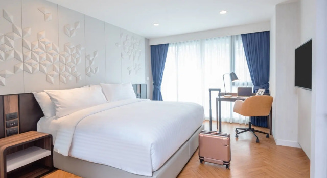 Номер Executive с 2 комнатами Отель Amanta Hotel & Residence Sathorn