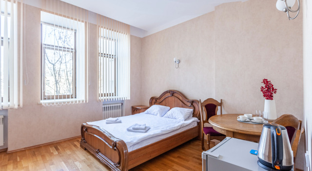 Camera tripla familiare Comfort con vista Sovremennik Gostinitsa