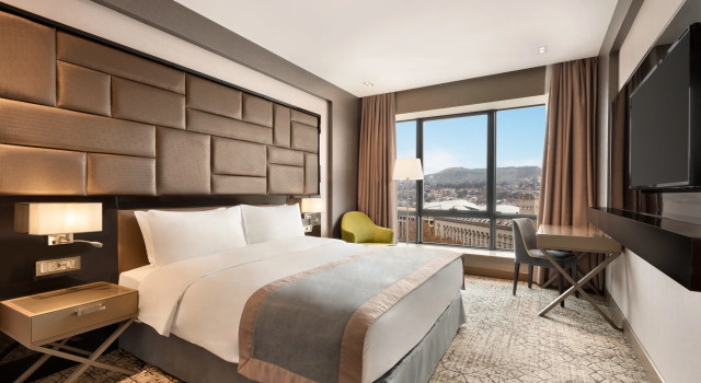 Двухместный номер Deluxe с видом на город Отель Wyndham Grand Tbilisi