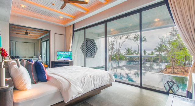 Двухместный Baba Suite Pool с видом на море Baba Beach Club Phuket Natai Luxury Pool Villa Hotel by Sri panwa