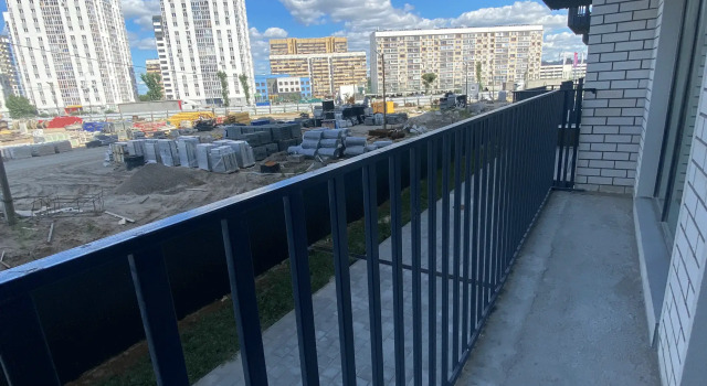 Квартира 1-к., 38,6 м², 2 кровати