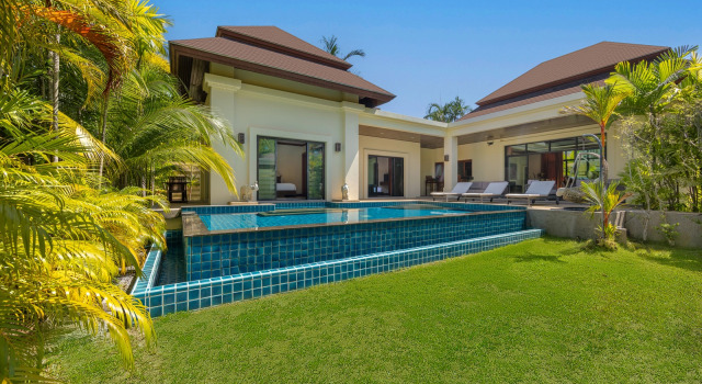 Вилла Traditional Thai 2BR in Baan Bua Estate