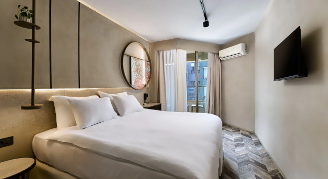 Двухместный номер Standard с балконом и с частичным видом на море Büyük Hotel