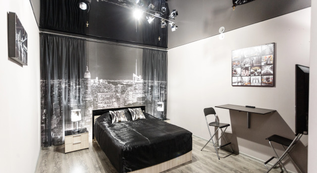 Двухместный номер New York без окна Мини-отель LogHouse