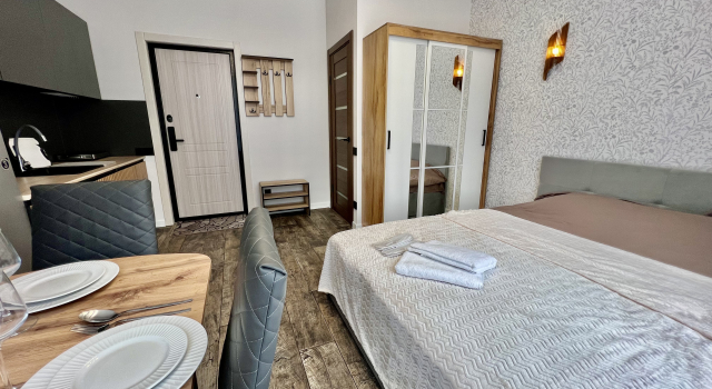 22.3m2 V Tsentre So Svoyej Zonoy Otdykha Na Ulitse Flat, Prenota Appartamento Hotel a Tatarstan con parcheggio, Parcheggio