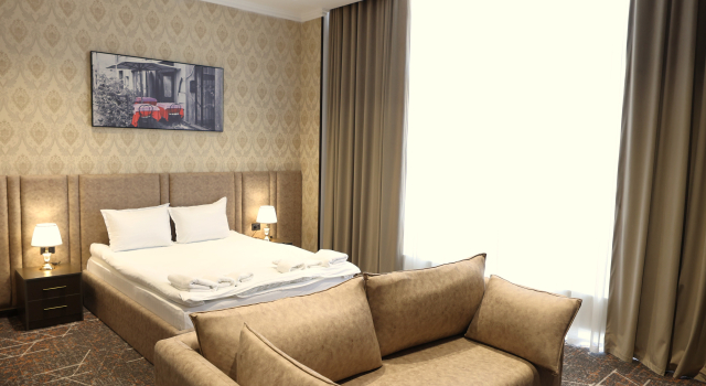 Номер Deluxe Qonoq South railway hotel