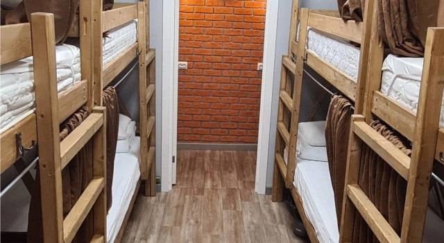 Кровать в общем номере (женский номер) Хостел 65