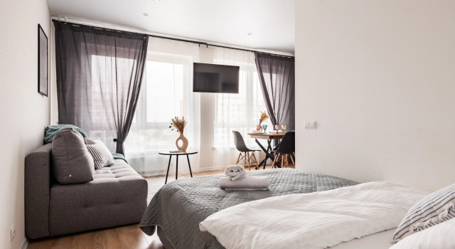 Na Amurskoy 2/2 Flat, Rezervovat Apartmán VAO Area Moskva, poblíž Lokomotiv MCC Station