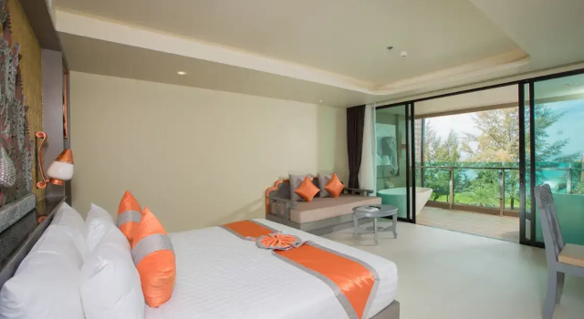 Двухместный номер Deluxe с видом на море Maikhao Palm Beach Resort - SHA Plus