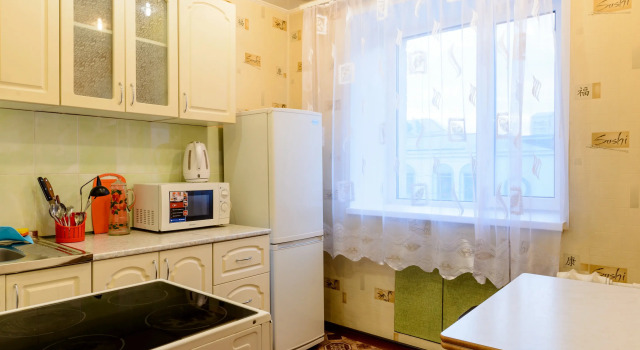 Prostornaya teplaya 1-kvartira v tsentre ryadom Vorkutaugol Flat, Rezervați Apartament Vorkuta Republica Komi