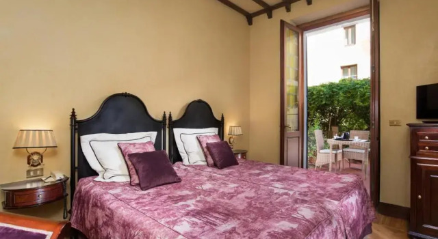 Двухместный номер Garden & Relax with Patio Grand Hotel Baglioni