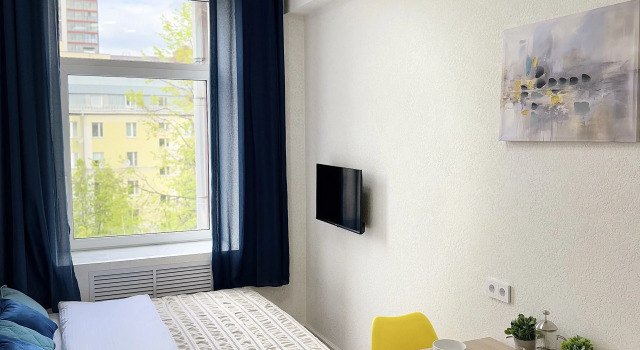 12 Komfortno I Tochka Na Ul. Krzhizhanovskogo 15k1 Apartments, Rezervovat Apartmán Hotely v Moskva s parkováním, poblíž Akademicheskaya Metro Station, Parkování