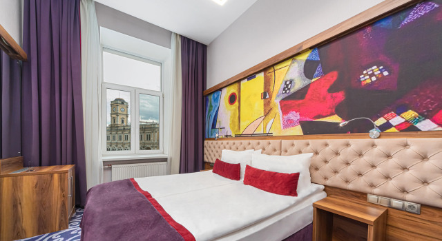 Двухместный номер Комфорт с видом на город Отель Best Western Plus Центр