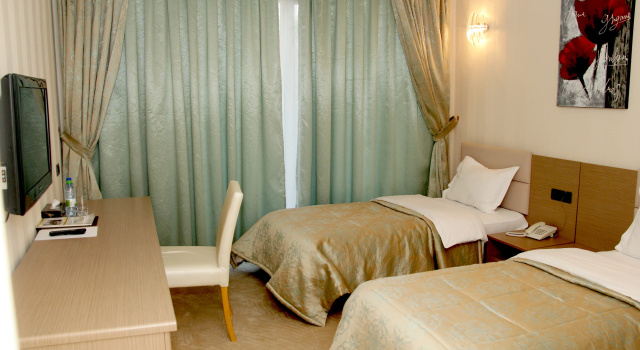 Standard Twin room Arena Hotel Sheki