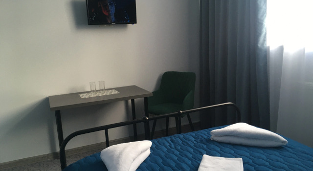 Standardní Dvoulůžkový s manželskou postelí pokoj TajmHaus Furnished rooms