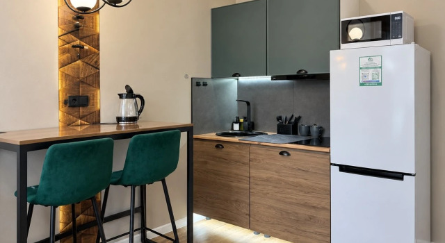 Dizaynerskie s Umnym Domom v ZhK Soyuz Priority okolo LD Baykal Apartment, Book Lejlighed Billige hoteller i Irkutsk