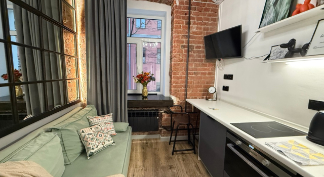 Апартаменты EasyGuest в стиле loft у метро Трубная, Забронировать Апартаменты/квартира Центральный административный округ Москва