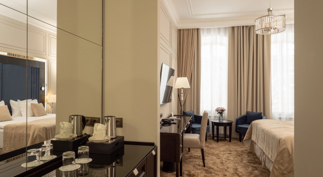 Двухместный номер Улучшенный Отель Пестриков