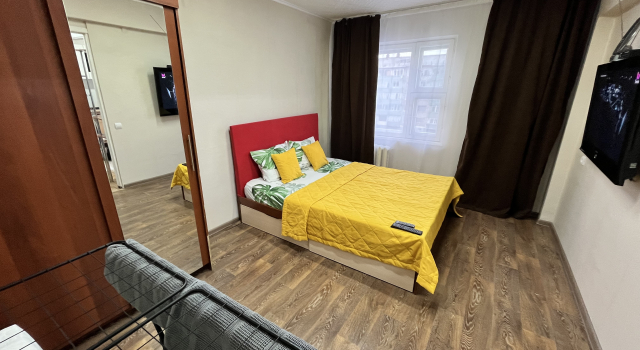 Na Timanskoy 4 Flat, Rezerwuj Apartament Hotele w Republika Komi z parkingiem, Parking